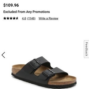 Birkenstock sandals black